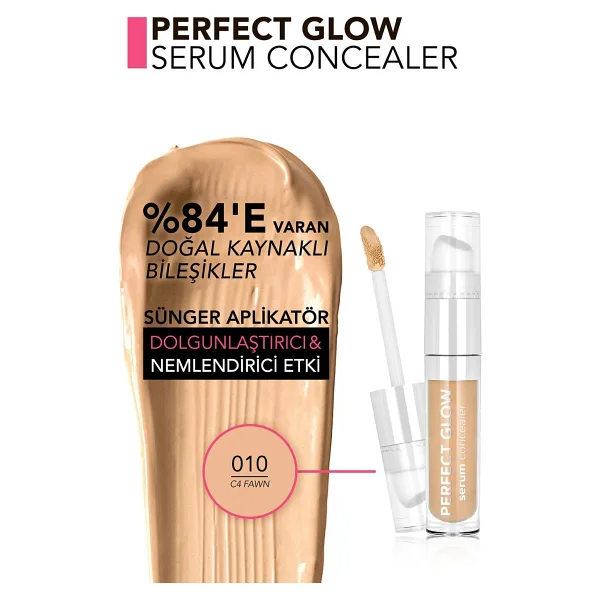 Flormar Perfect Glow Aydınlık Ve Nemli Bitişli 4.5 Ml Serum Kapatıcı - Görsel 3