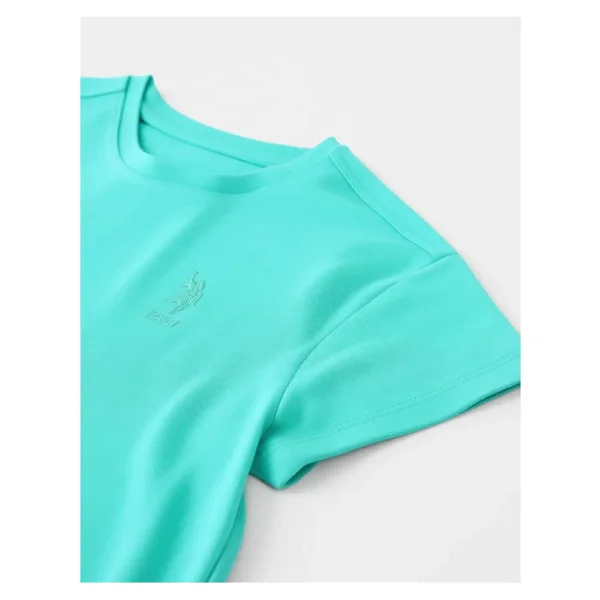 U.S. Polo Assn 50288124-Vr090 Turkuaz Kısa Kollu Bisiklet Yaka Çocuk Tişört - Görsel 7