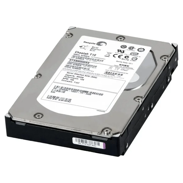 Dell Enterprise 300gb 10k 6g Sas 3.5" Harddisk St3300555ss 0rn828 - Görsel 2