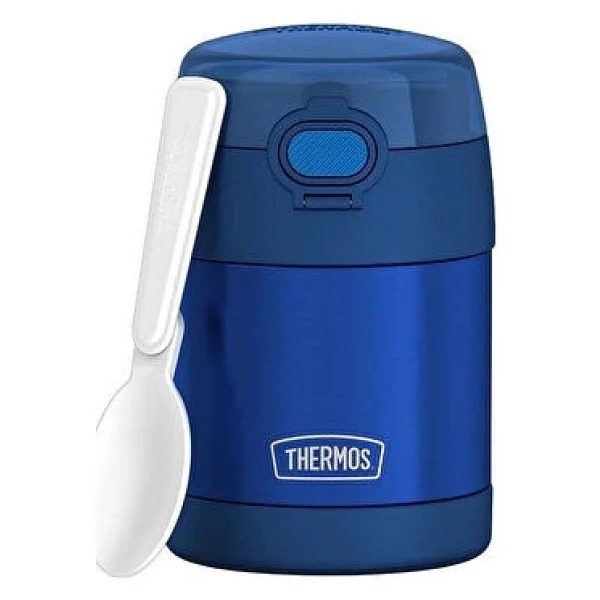 Thermos F320 Funtainer Lacivert 290 Ml Çelik Yemek Termosu - Görsel 6