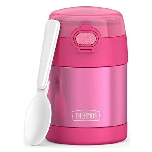 Thermos F320 Funtainer Pembe 290 Ml Çelik Yemek Termosu - Görsel 8
