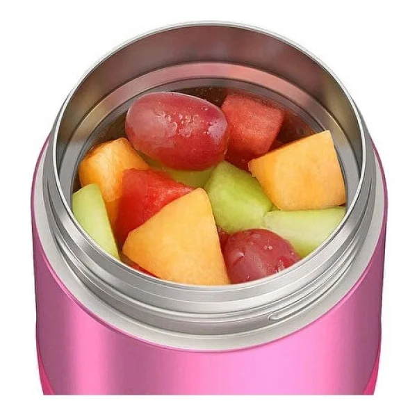 Thermos F320 Funtainer Pembe 290 Ml Çelik Yemek Termosu - Görsel 6