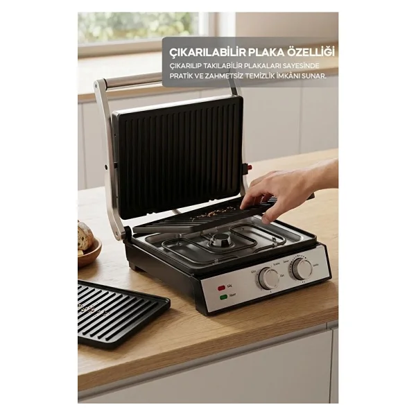 Sinbo Ssm-2598 2000 W Tost Makinesi - Görsel 6