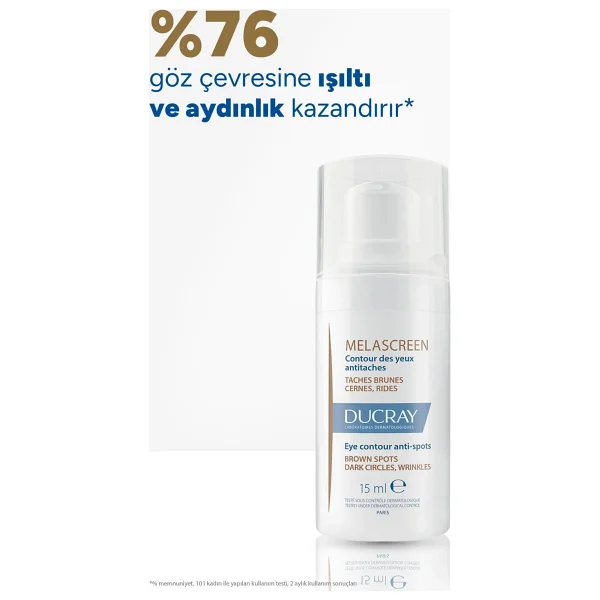 Ducray Melascreen Leke Ve Kırışıklık Karşıtı Göz Kremi 15 Ml - Görsel 9