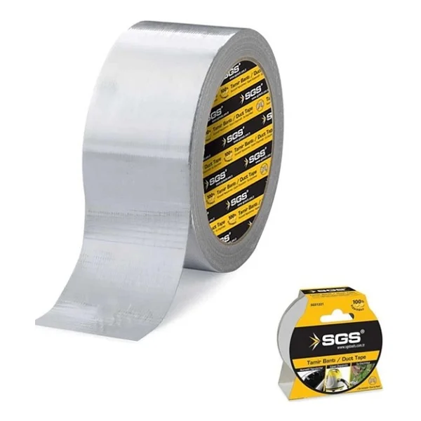 Sgs Tamir Bandı Gri 48mmx10mt - Görsel 3