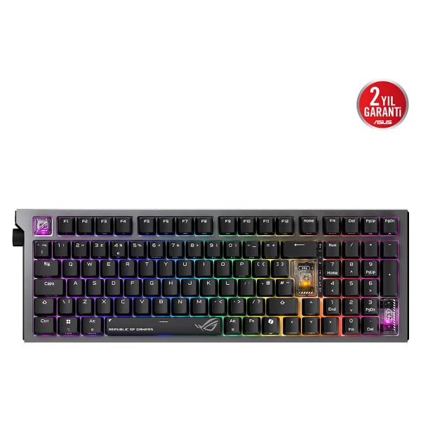Asus Rog Strix Morph 96 RGB %96 Nx V2 Switch Kablolu/Kablosuz Mekanik Oyuncu Klavyesi - Görsel 4