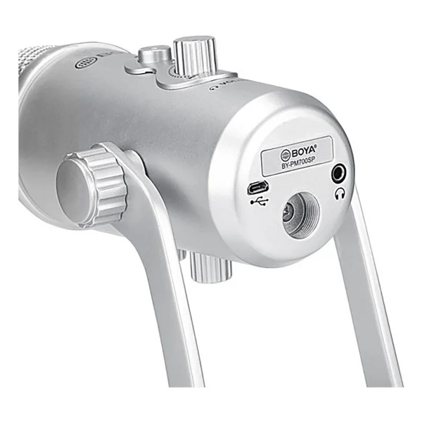 Boya By-Pm700sp Gümüş USB Canlı Yayın Mikrofonu - Görsel 8