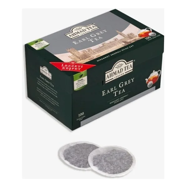 Ahmad Tea Earl Grey 100'lü Demlik Poşet Çay - Görsel 5