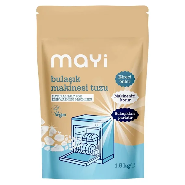 Mayi Tuz Doğal Bulaşık Makine Tuzu - Görsel 10