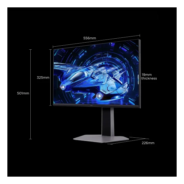 Tcl 25g64 Qd-Mini 24.5" 1 Ms Full HD Pivot Ips 300 Hz Oyuncu Monitörü - Görsel 3