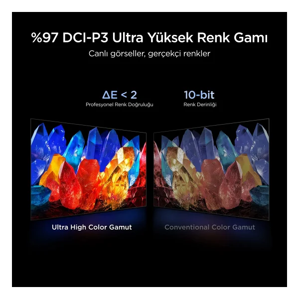Tcl 25g64 Qd-Mini 24.5" 1 Ms Full HD Pivot Ips 300 Hz Oyuncu Monitörü - Görsel 8