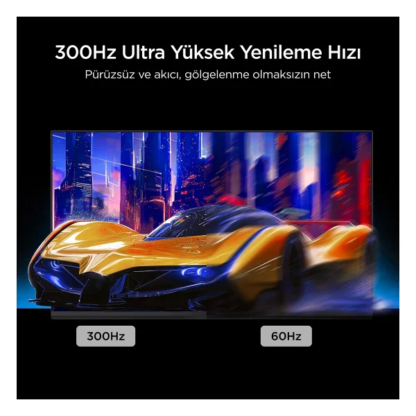 Tcl 25g64 Qd-Mini 24.5" 1 Ms Full HD Pivot Ips 300 Hz Oyuncu Monitörü - Görsel 10
