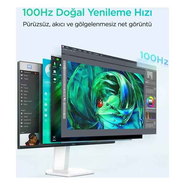 TCL 24G54 Mini 23.8" 5 ms Full HD 100 Hz Monitör - Görsel 5