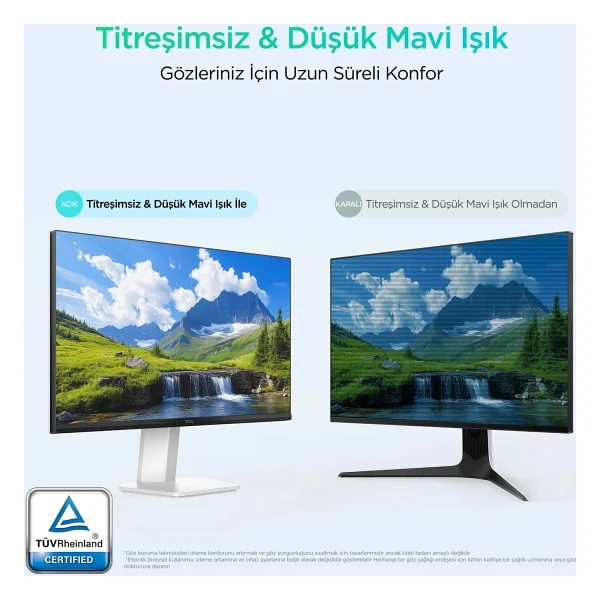 TCL 24G54 Mini 23.8" 5 ms Full HD 100 Hz Monitör - Görsel 6
