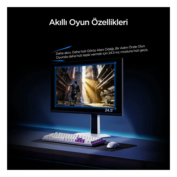 Tcl 27p3a Pro Qd-Mini 27" 1 Ms 2k Pivot 320 Hz Oyuncu Monitörü - Görsel 4