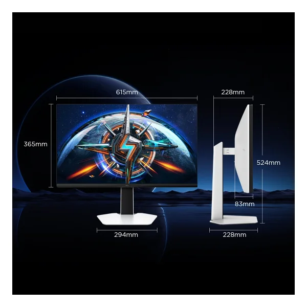 Tcl 27p3a Pro Qd-Mini 27" 1 Ms 2k Pivot 320 Hz Oyuncu Monitörü - Görsel 6
