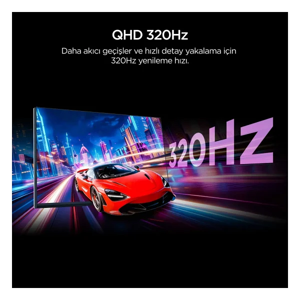 Tcl 27p3a Pro Qd-Mini 27" 1 Ms 2k Pivot 320 Hz Oyuncu Monitörü - Görsel 7