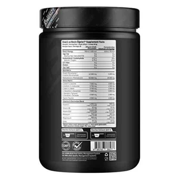 Kingsize Nutrition Crea Carb 1000 Gr - Görsel 6