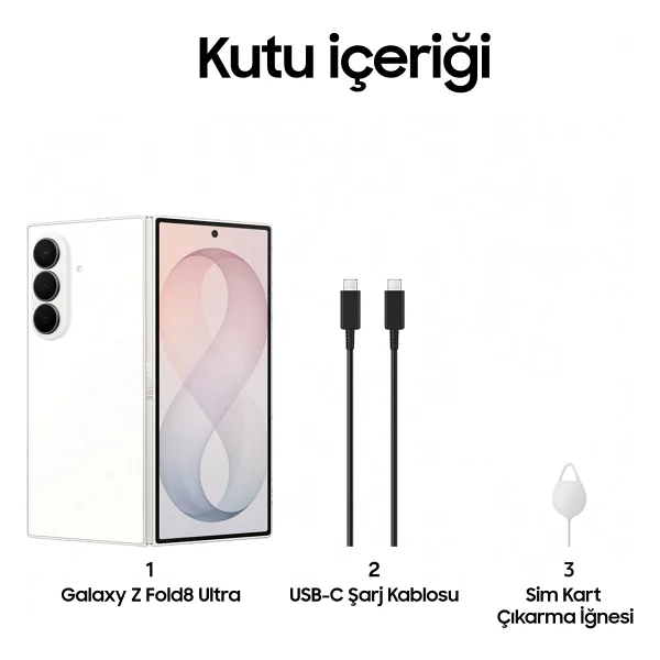 Samsung Galaxy Z Fold 8 Ultra 1 TB 16 GB Krem - Görsel 8