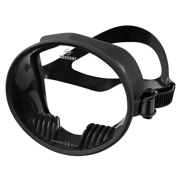 Beuchat Super Compensator Mask Dalış Maskesi - Black - Tek Beden - Siyah - Görsel 4