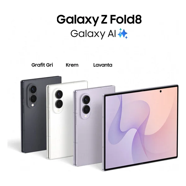 Samsung Galaxy Z Fold 8 1 TB 16 GB Lavanta - Görsel 2