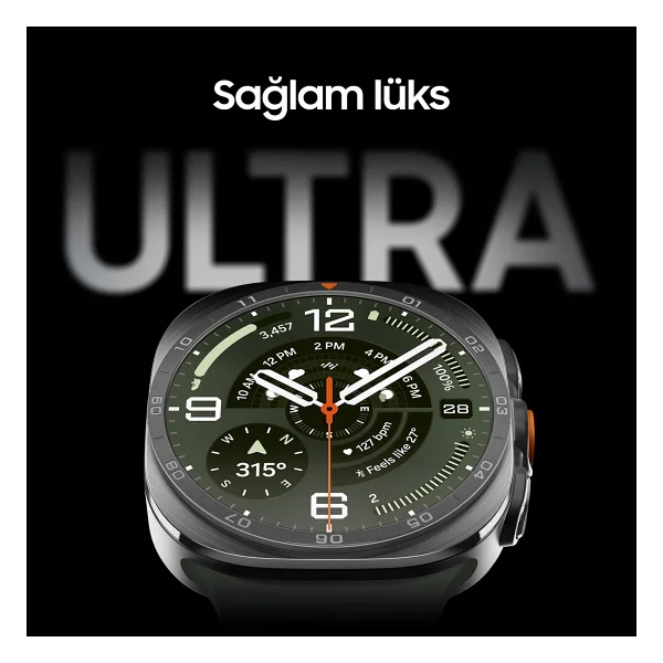 Samsung Galaxy Watch Ultra 2 Titanyum Gri Akıllı Saat - Görsel 3
