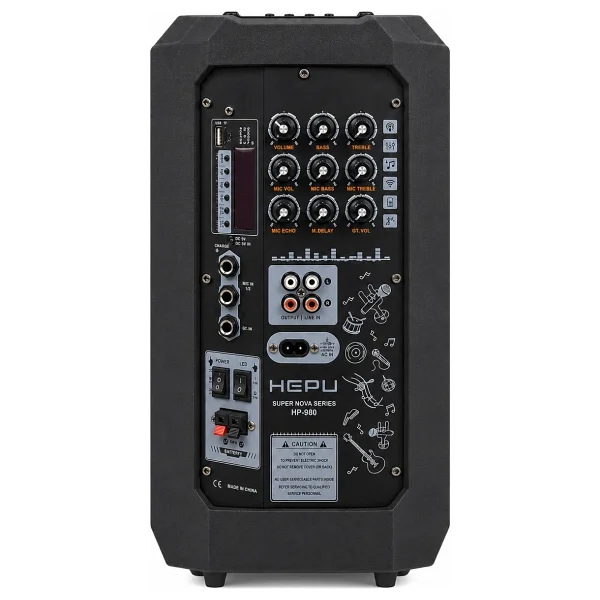 Hepu Hp-979 Bluetooth Hoparlör - Görsel 4