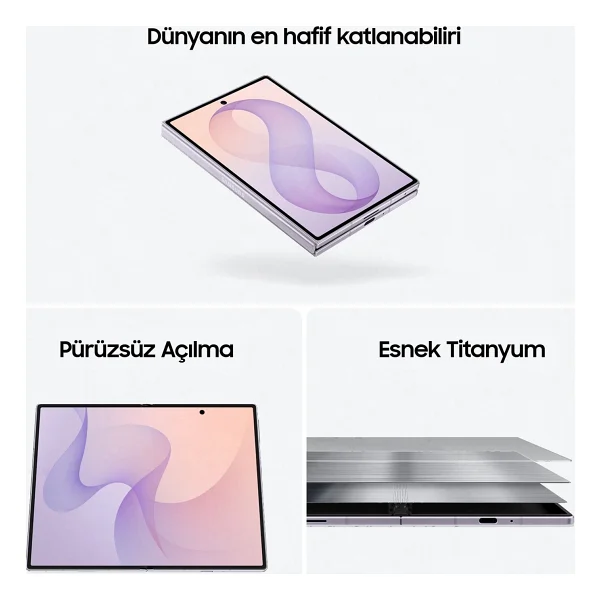Samsung Galaxy Z Fold 8 512 GB 12 GB Lavanta - Görsel 4