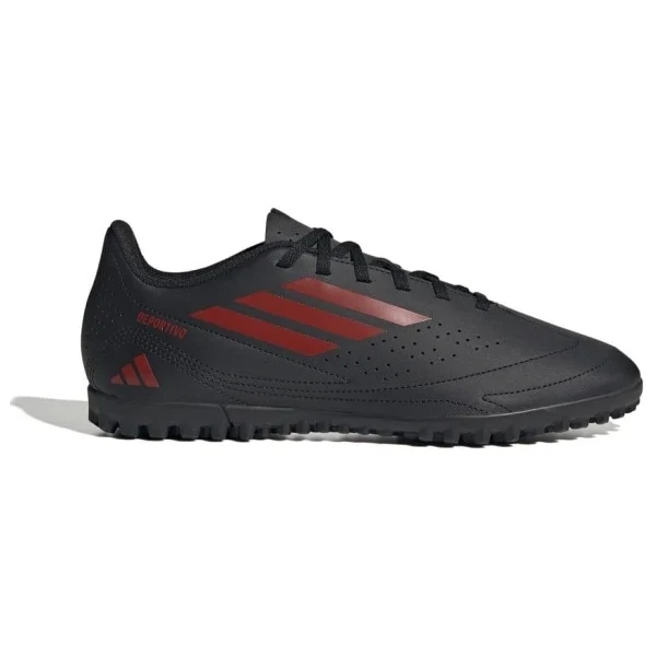 Adidas Deportivo Iıı Tf Ih0790 Siyah-Kırmızı Erkek Halı Saha Ayakkabısı - Görsel 4