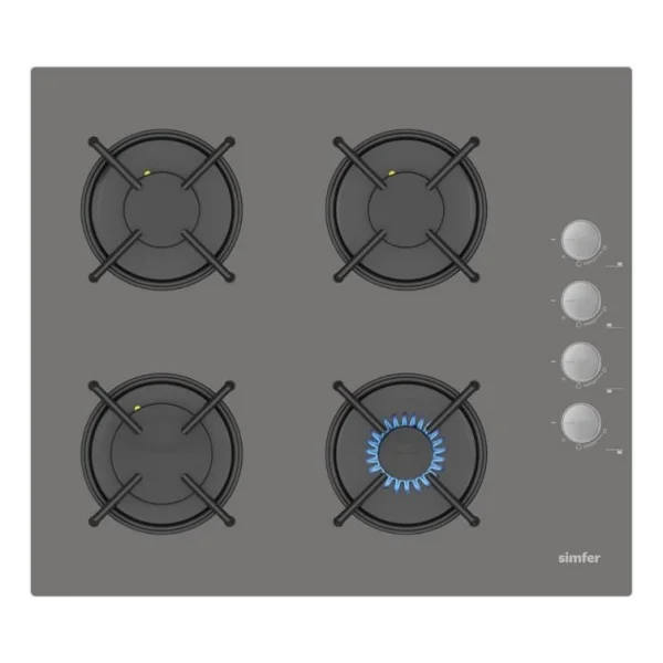 Simfer 0+9 Fonksiyon Airfry Gri 3'lü Ankastre Set (8217 Fırın + 3538 Ocak + 8736 Davlumbaz) - Görsel 3