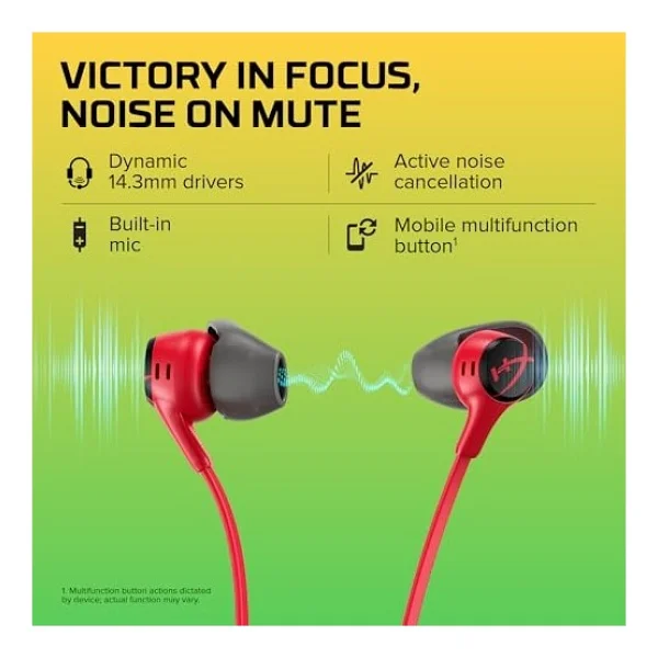 Hyperx Cloud Earbuds Iı Kablolu Kulak İçi Oyuncu Kulaklığı - Görsel 5