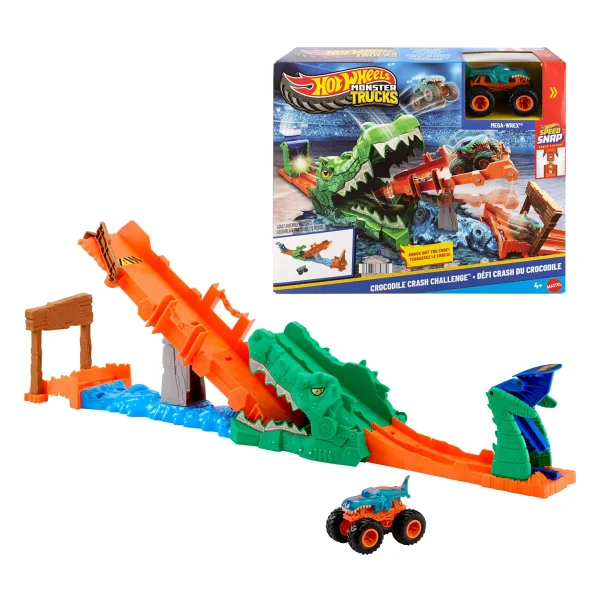 Hot Wheels Monster Trucks Timsahı Devir Jjn45 - Görsel 7