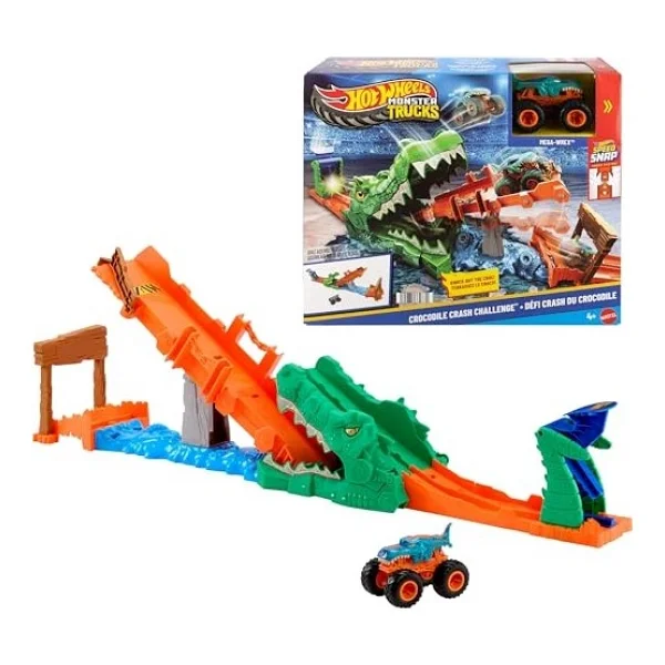 Hot Wheels Monster Trucks Timsahı Devir Jjn45 - Görsel 8