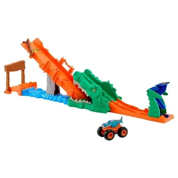 Hot Wheels Monster Trucks Timsahı Devir Jjn45 - Görsel 10
