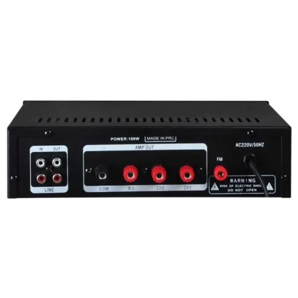 Westa Wm-605u 100 W Trafolu 2 Kanallı Mikser Amfi - Görsel 2