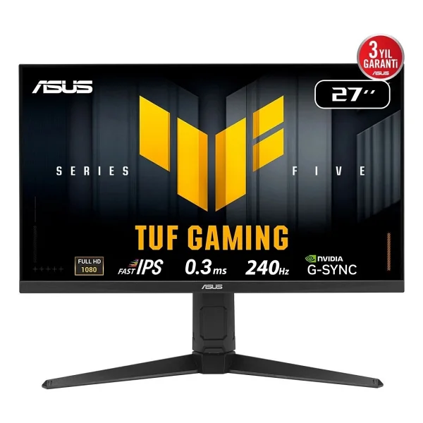 Asus Tuf Gaming Vg279qml5a 27" 0.3 Ms Full HD Pivot Ips 240 Hz Oyuncu Monitörü - Görsel 4