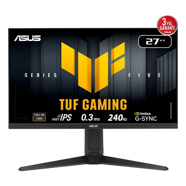 Asus Tuf Gaming Vg279qml5a 27" 0.3 Ms Full HD Pivot Ips 240 Hz Oyuncu Monitörü - Görsel 8