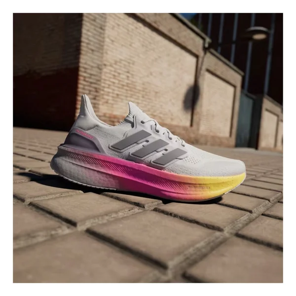 Adidas Ultraboost 5 Id8810 Beyaz-Pembe Erkek Koşu Ayakkabısı - Görsel 4