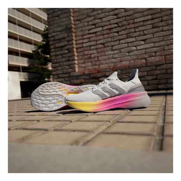 Adidas Ultraboost 5 Id8810 Beyaz-Pembe Erkek Koşu Ayakkabısı - Görsel 5