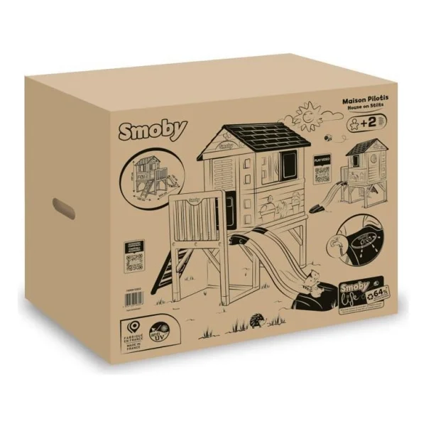 Smoby Life Kaydıraklı Bahçe Oyun Evi 810802 - Görsel 6