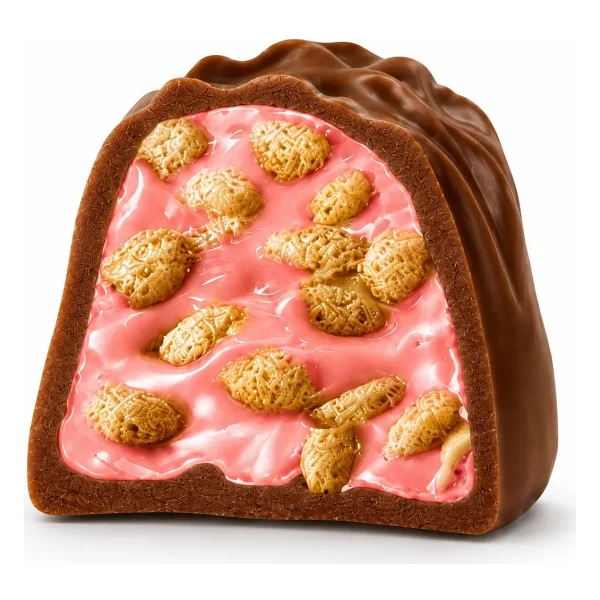 Elvan Truffle Çilekli Çikolata 1 Kg - Görsel 2