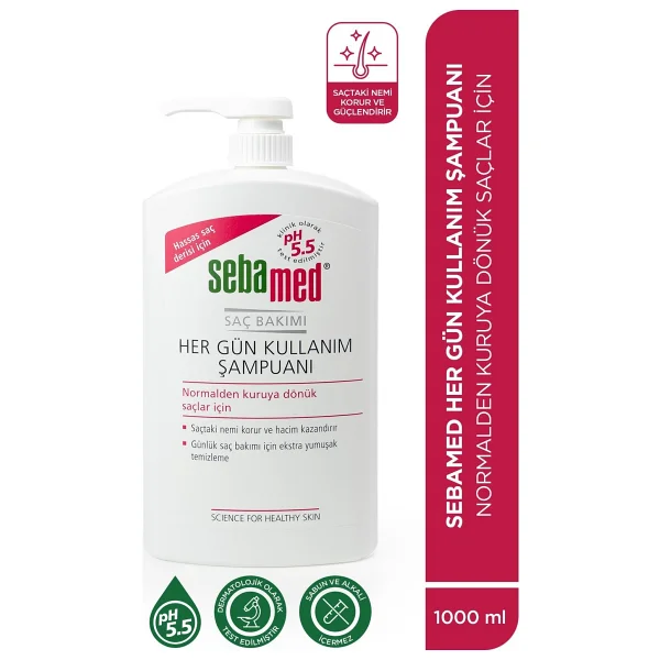 Sebamed Her Gün Kullanım 1000 Ml Şampuan - Görsel 6
