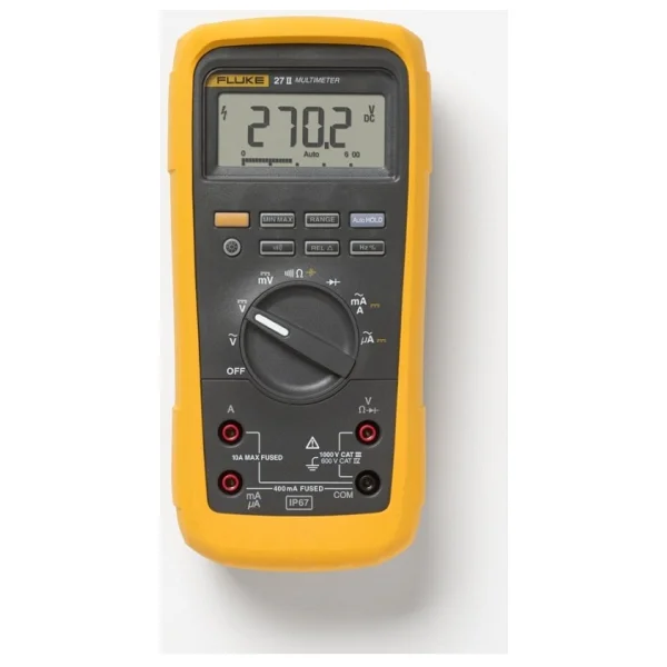 Fluke 27-II Endüstriyel Mulitmetre - Görsel 2