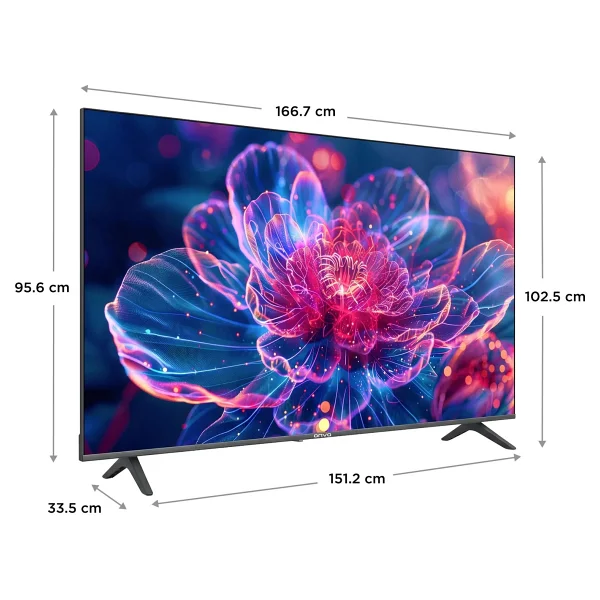 Onvo 85vq90f2ua 4K Ultra HD 85" 216 Ekran Uydu Alıcılı Google Smart QLED TV - Görsel 7