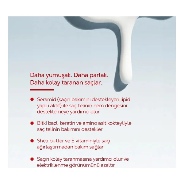 Hc Care Vitamin Destekli Yoğun Bakım Saç Kremi Onarıcı, Nemlendirici Ve Besleyici - Görsel 3