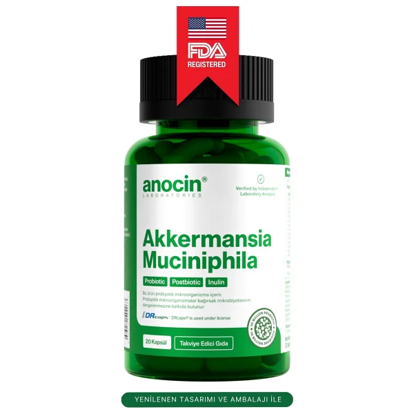 Anocin Akkermansia Muciniphila 20 Kapsül - Görsel 3
