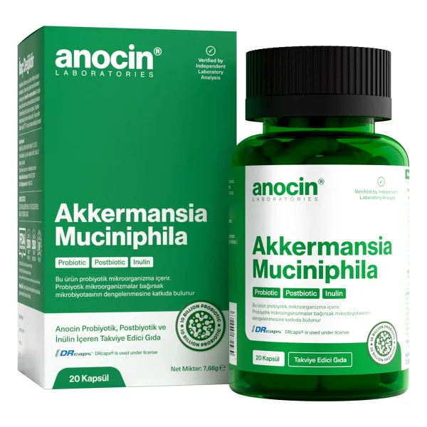 Anocin Akkermansia Muciniphila 20 Kapsül - Görsel 6