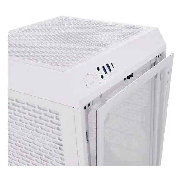 Thermaltake Divider 200 Tg Air Ca-1v1-00s6wn-01 Fanlı Beyaz Micro Atx Oyuncu Kasası - Görsel 5