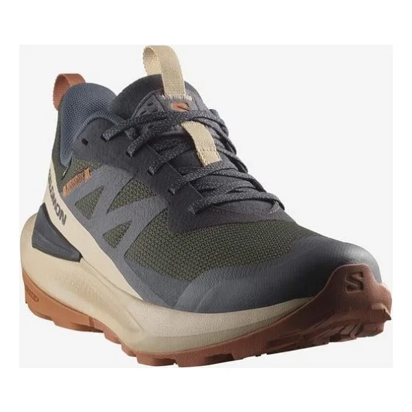 Salomon Elixir Activ Gore-Tex L47456100 Siyah Erkek Outdoor Ayakkabı - Görsel 5