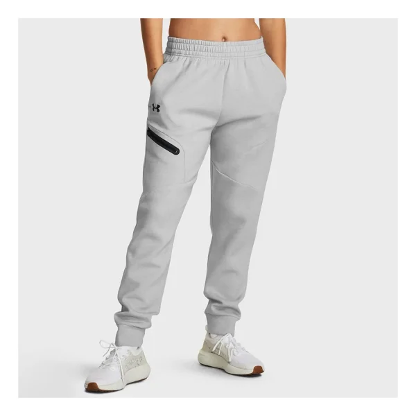 Under Armour Unstoppable Fleece Kadın Siyah Eşofman Altı - Görsel 5